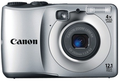 Canon Point  Shoot A 1200 12 1 MP - Cameras, megapixels - 12.1 Megapixels, built in flash - Yes, lcd screen size - 2.7 inch