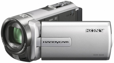 Sony Camcorder DCR SX45E - Cameras, megapixels - , built in flash - , lcd screen size - 3 inch