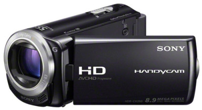 Sony Camcorder HDR CX260 8 9 MP - Cameras, megapixels - 8.9 Megapixels, built in flash - , lcd screen size - 3 inch