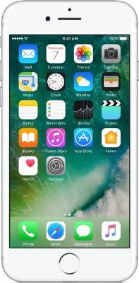 Apple iPhone 7 - Mobiles, ram - 3 GB, internal memory - 128 GB, primary camera - 12 megapixel, seconday camera - 7 megapixel, 3G - Yes, screen - 4.7 inch, battery - Li-Ion, os - iOS 10