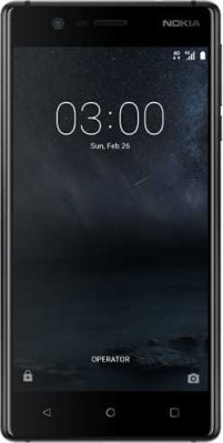 Nokia 3 - Mobiles, ram - 2 GB, internal memory - 16 GB, primary camera - 8 MP, seconday camera - 8 MP, 3G - Yes, screen - 5.0 inch, battery - Non-removable Li-Ion 2630 mAh, os - Android 7.0 (Nougat) Nokia 3 - Mobiles, ram - 2 GB, internal memory - 16 GB, primary camera - 8 MP, seconday camera - 8 MP, 3G - Yes, screen - 5.0 inch, battery - Non-removable Li-Ion 2630 mAh, os - Android 7.0 (Nougat)