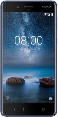 Nokia 8 - Mobiles, ram - 4/6 GB, internal memory - 64/128 GB, primary camera - Dual 13 MP, seconday camera - 13 MP, 3G - Yes, screen - 5.3 inch, battery - Non-removable Li-Ion battery 3090mAh, os - Android 7.1.1 Nokia 8 - Mobiles, ram - 4/6 GB, internal memory - 64/128 GB, primary camera - Dual 13 MP, seconday camera - 13 MP, 3G - Yes, screen - 5.3 inch, battery - Non-removable Li-Ion battery 3090mAh, os - Android 7.1.1