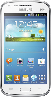 Samsung Galaxy Core I8262 - Mobiles, ram - 1 GB, internal memory - 8 GB, primary camera - Yes, 5 Megapixel, seconday camera - Yes, 0.3 Megapixel, 3G - Yes, 5.76 Mbps HSUPA, screen - 4.3 Inches TFT LCD, battery - Li-Ion, 1800 mAh, os - Android v4.1 (Jelly Bean)