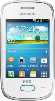 Samsung Galaxy Pocket Neo S5312 - Mobiles, ram - 512 MB, internal memory - 4 GB, primary camera - Yes, 2 Megapixel, seconday camera - No, 3G - Yes, 5.76 Mbps HSUPA; 7.2 Mbps HSDPA, screen - 3 Inches TFT LCD, battery - 1200 mAh, os - Android v4.1 (Jelly Bean)