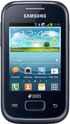 Samsung Galaxy Y Plus S5303 - Mobiles, ram - 512 MB, internal memory - 4 GB, primary camera - Yes, 2 Megapixel, seconday camera - , 3G - Yes, 7.2 Mbps HSDPA; 5.76 Mbps HSUPA, screen - 2.8 Inches TFT, battery - Li-Ion, 1200 mAh, os - Android v4 (Ice Cream Sandwich) Samsung Galaxy Y Plus S5303 - Mobiles, ram - 512 MB, internal memory - 4 GB, primary camera - Yes, 2 Megapixel, seconday camera - , 3G - Yes, 7.2 Mbps HSDPA; 5.76 Mbps HSUPA, screen - 2.8 Inches TFT, battery - Li-Ion, 1200 mAh, os - Android v4 (Ice Cream Sandwich)