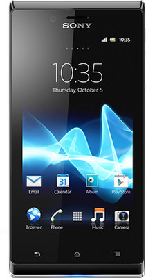 Sony Xperia J - Mobiles, ram - 512 MB, internal memory - 4 GB, primary camera - Yes, 5 Megapixel, seconday camera - Yes, 0.3 Megapixel, 3G - Yes, 7.2 Mbps HSDPA; 5.76 Mbps HSUPA, screen - 4 Inches TFT, battery - Li-Ion, 1700 mAh, os - Android v4 (Ice Cream Sandwich)