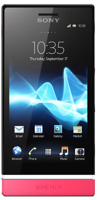 Sony Xperia U - Mobiles, ram - 512 MB RAM, internal memory - 8 GB (User Memory: 4 GB), primary camera - Yes, 5 Megapixel, seconday camera - Yes, 0.3 Megapixel, 3G - Yes, 14.4 Mbps HSDPA, 5.76 Mbps HSUPA, screen - 3.5 Inches TFT, battery - Li-Ion, 1320 mAh, os - Android v2.3 (Gingerbread), Upgradable to v4.0 (Ice Cream Sandwich) Sony Xperia U - Mobiles, ram - 512 MB RAM, internal memory - 8 GB (User Memory: 4 GB), primary camera - Yes, 5 Megapixel, seconday camera - Yes, 0.3 Megapixel, 3G - Yes, 14.4 Mbps HSDPA, 5.76 Mbps HSUPA, screen - 3.5 Inches TFT, battery - Li-Ion, 1320 mAh, os - Android v2.3 (Gingerbread), Upgradable to v4.0 (Ice Cream Sandwich)