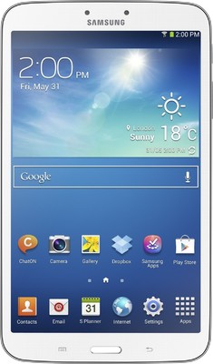 Samsung Galaxy Tab 3 T310 8 0 - Tablets, screen - 8 inch TFT Capacitive Touchscreen with 1280 x 768 pixels ,16 M Colors, ram - 1.5 GB, internal memory - 16 GB, primary camera - 5 megapixels, wifi - Yes, 802.11 a/b/g/n, os - Android 4.1 (Jelly Bean) Samsung Galaxy Tab 3 T310 8 0 - Tablets, screen - 8 inch TFT Capacitive Touchscreen with 1280 x 768 pixels ,16 M Colors, ram - 1.5 GB, internal memory - 16 GB, primary camera - 5 megapixels, wifi - Yes, 802.11 a/b/g/n, os - Android 4.1 (Jelly Bean)